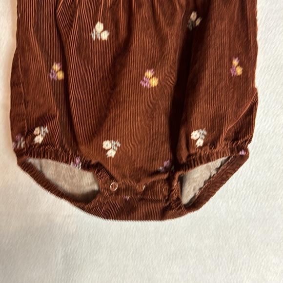 Corduroy Bubble Romper, Size 12M - Picture 3 of 6